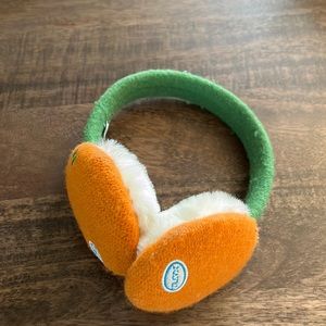 Super cute Kate Spade orange earmuffs EUC